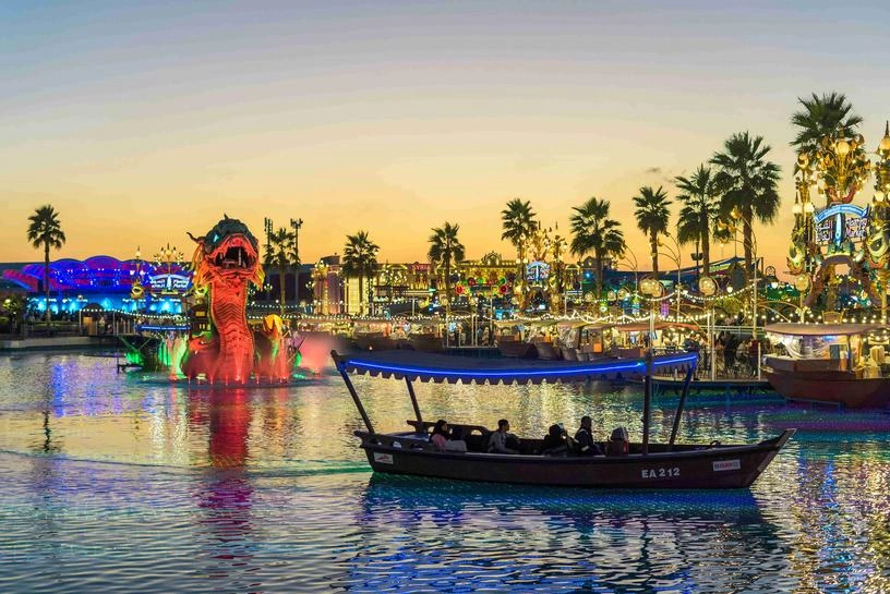 Глобал Вилладж Дубай - это огромный торговый, ресторанный и развлекательный центр 4