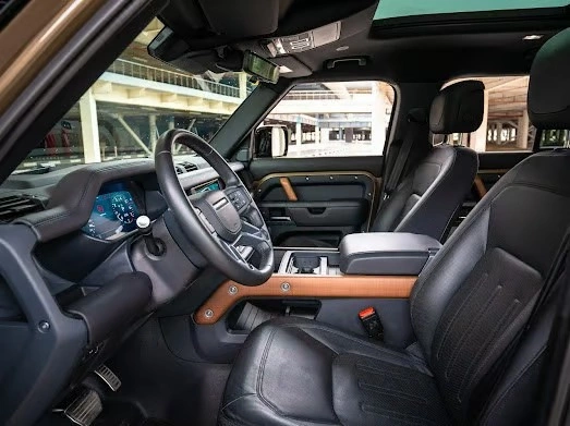 Car rental RangeRover Defender in Dubai 2021 (brown)