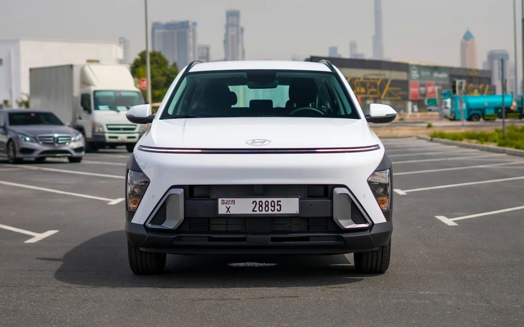 Car rental Hyundai Kona in Dubai 2024 (white)