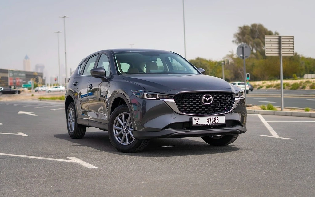 Car rental Mazda CX5 in Dubai 2024 (grey)