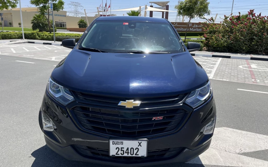 Car rental Chevrolet Equinox in Dubai 2020 (dark-blue)