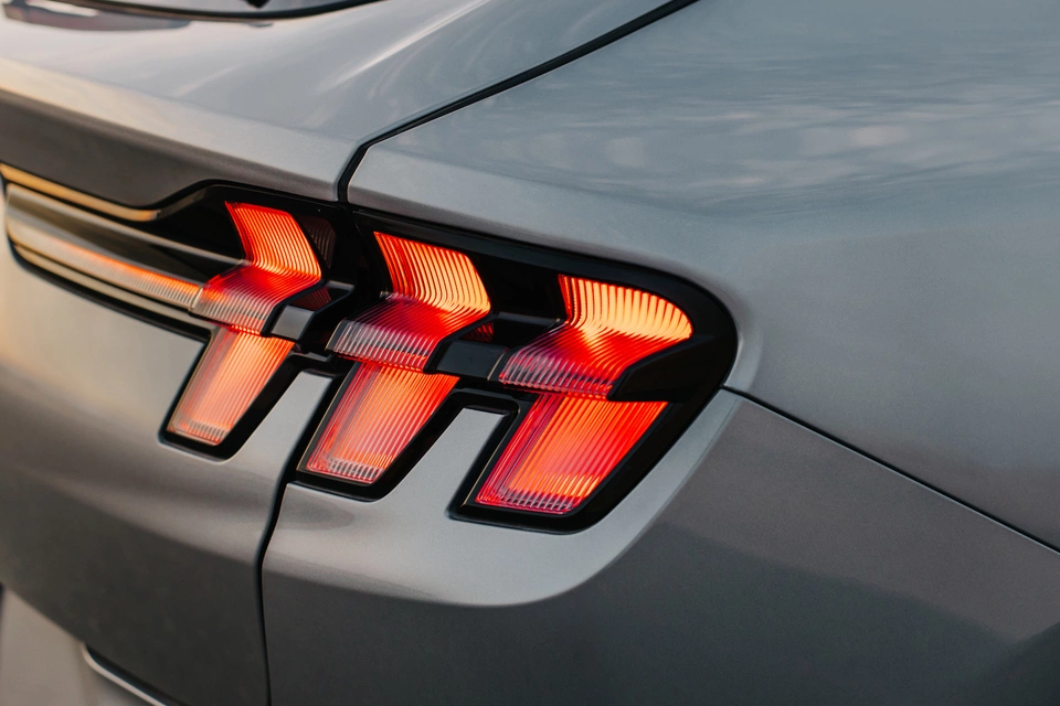 Car rental Ford Mustang-Mach-E in Dubai 2022 (brown)