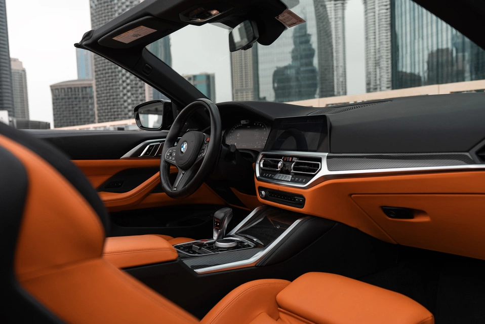 Car rental BMW M4-COMPETITION in Dubai 2023 (black)