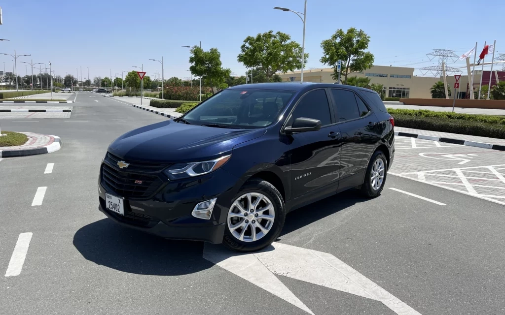 Car rental Chevrolet Equinox in Dubai 2020 (dark-blue)