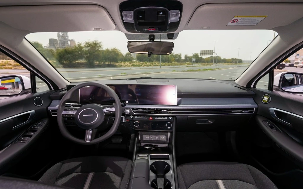 Car rental Hyundai Sonata in Dubai 2024 (white)