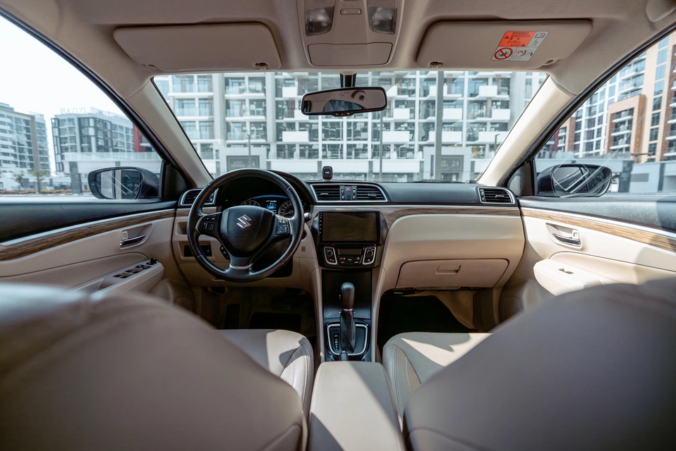 Car rental Suzuki Ciaz in Dubai 2023 (grey)
