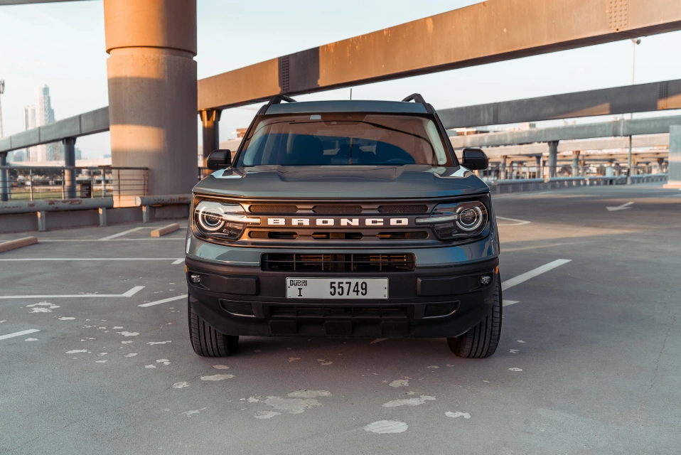 Car rental Ford Bronco in Dubai 2021 (blue)