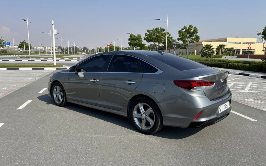 Car rental Hyundai Sonata in Dubai 2019 (grey)