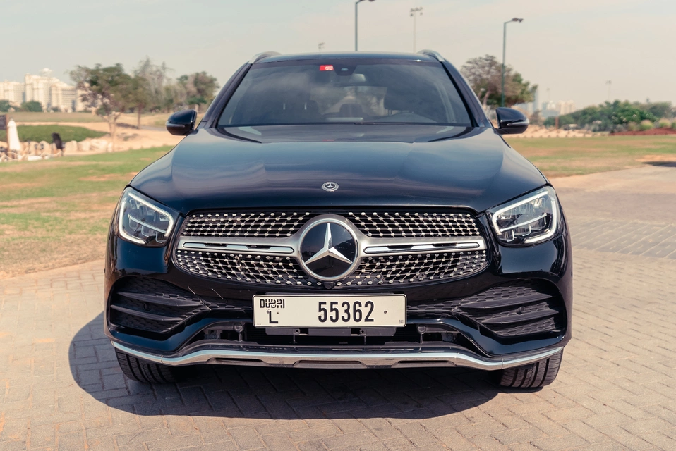 Car rental Mercedes GLC-300 in Dubai 2020 (black)