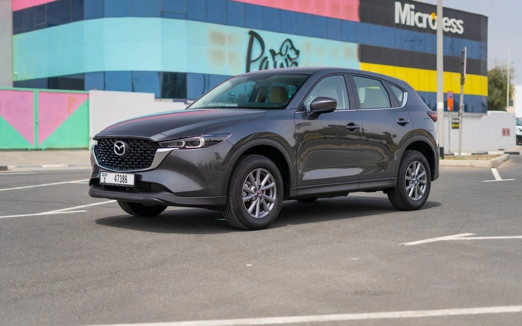 Car rental Mazda CX5 in Dubai 2024 (grey)