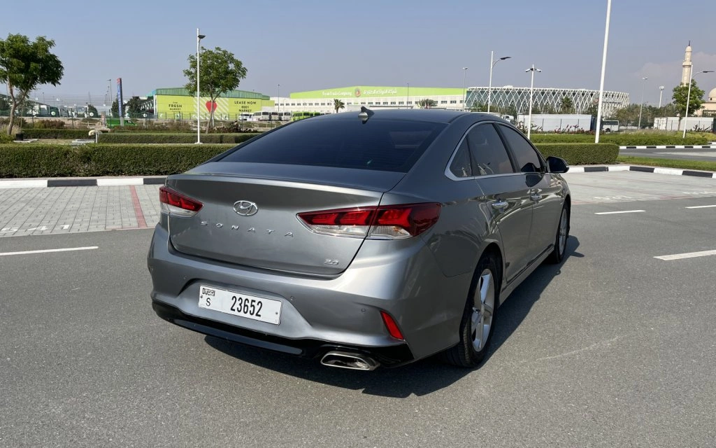 Car rental Hyundai Sonata in Dubai 2019 (grey)