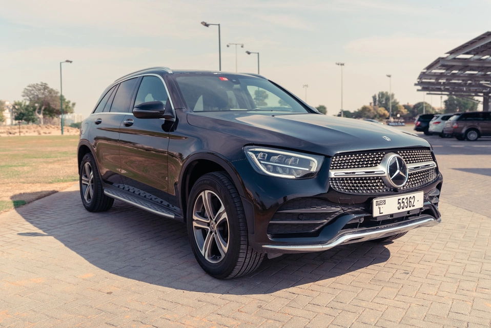 Car rental Mercedes GLC-300 in Dubai 2020 (black)