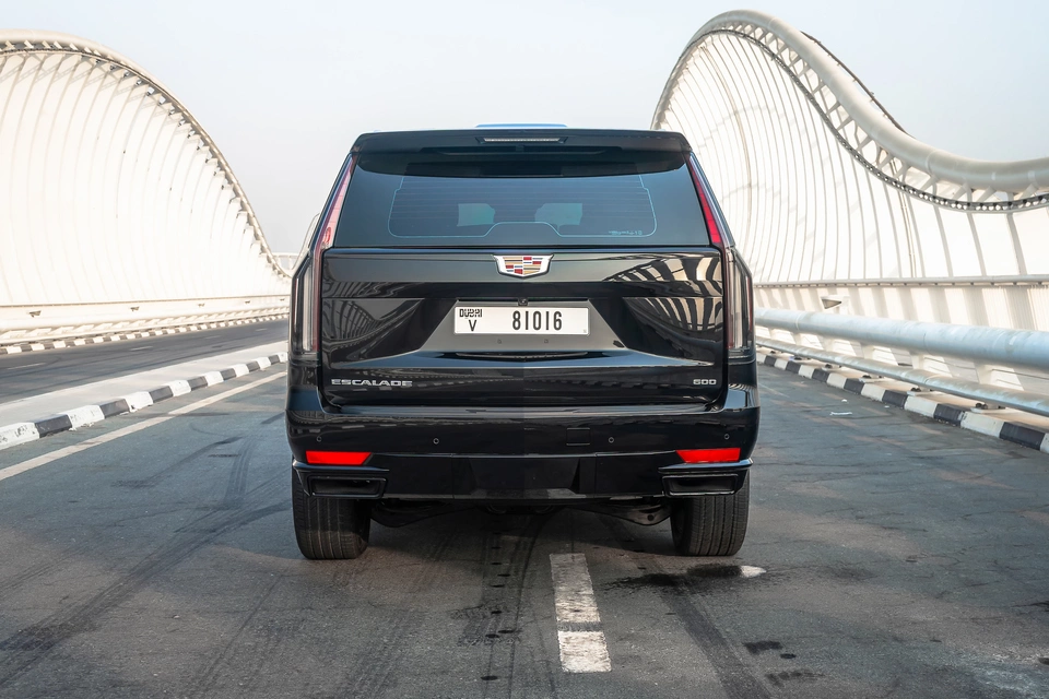 Car rental Cadillac Escalade in Dubai 2021 (black)