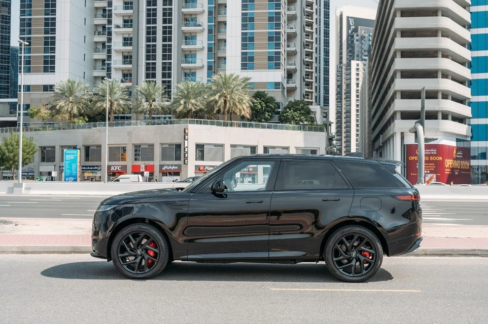 Car rental RangeRover Sport in Dubai 2023 (black)