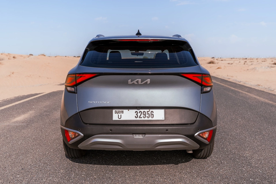 Car rental Kia Sportage in Dubai 2023 (silver)