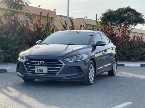 Car rental Hyundai Elantra in Dubai 2020 (grey)