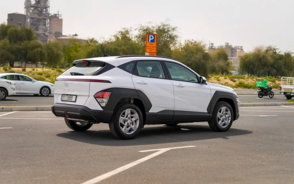 Car rental Hyundai Kona in Dubai 2024 (white)