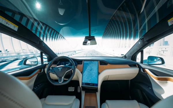 Аренда Тесла Модель-Икс в Дубае 2023 (белый)