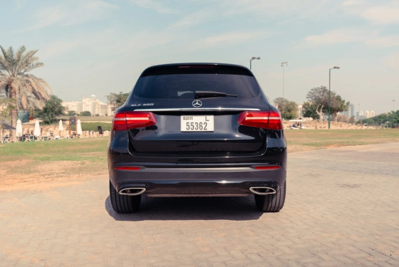 Car rental Mercedes GLC-300 in Dubai 2019 (black)