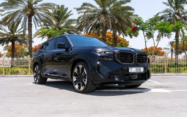 Car rental BMW XM in Dubai 2023 (black)