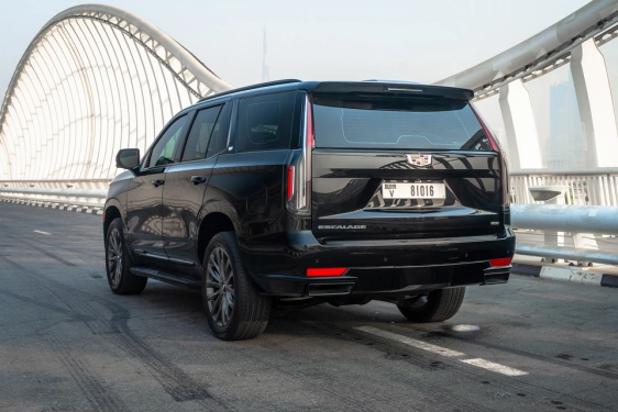 Car rental Cadillac Escalade in Dubai 2021 (black)