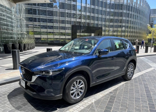 Car rental Mazda CX5 in Dubai 2023 (dark-blue)