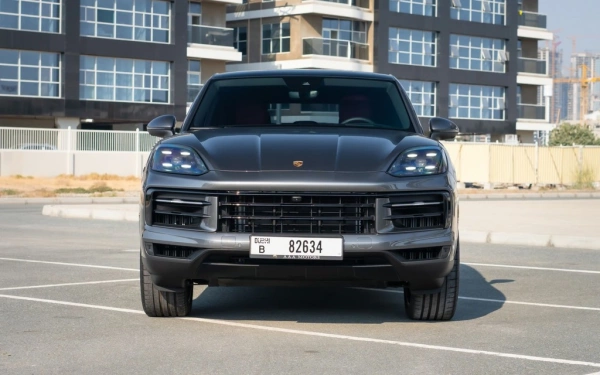 Аренда Порше Кайен-купе в Дубае 2024 (серый)
