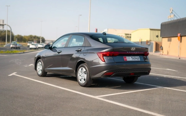 Car rental Hyundai Accent in Dubai 2024 (grey)