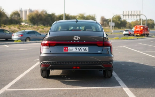 Car rental Hyundai Accent in Dubai 2024 (grey)