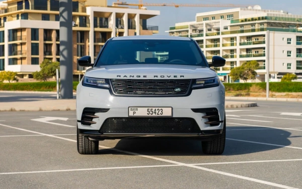 Car rental RangeRover Velar in Dubai 2024 (grey)