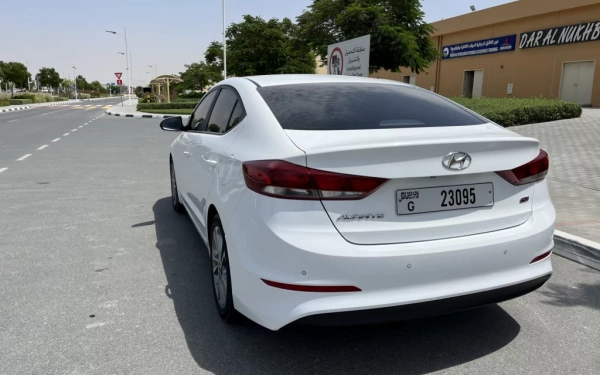 Car rental Hyundai Avante in Dubai 2019 (white)