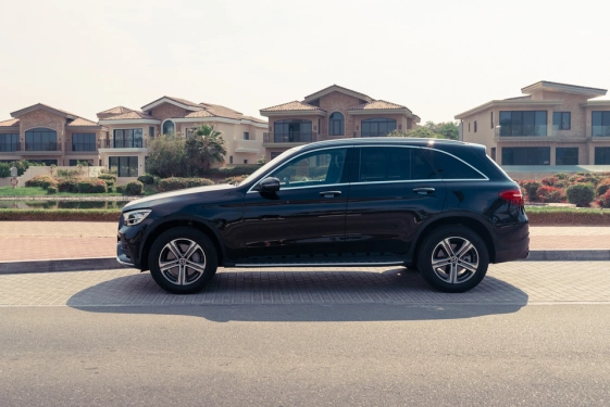 Car rental Mercedes GLC-300 in Dubai 2020 (black)