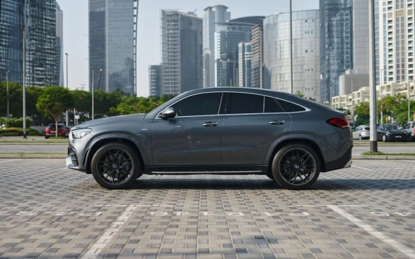 Car rental Mercedes GLE-53-AMG in Dubai 2024 (grey)