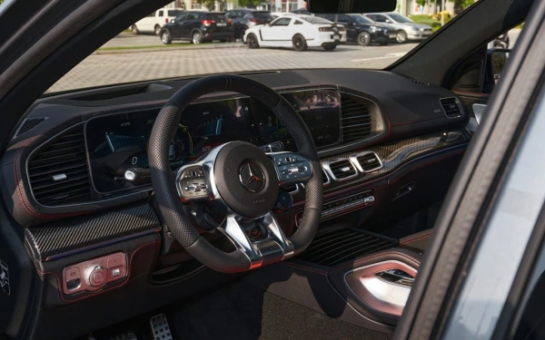Car rental Mercedes GLE-53-AMG in Dubai 2024 (grey)