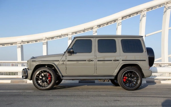 Car rental Mercedes G63-AMG in Dubai 2022 (grey)